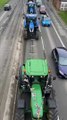 Farmers stage tractor protest through Canterbury