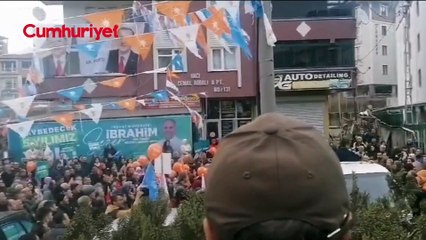 Zonguldak'tan üzücü görüntüler: bir yanda AKP mitingi, diğer yanda intihar girişimi