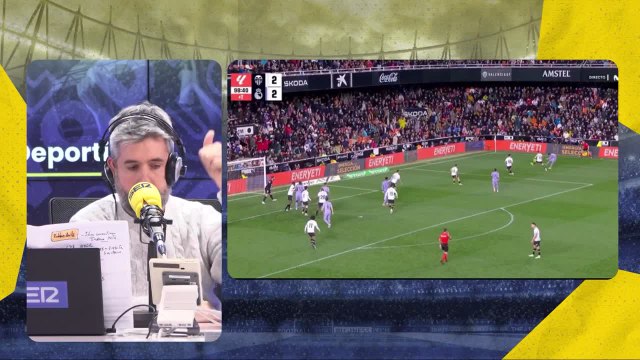 Roncero estalla contra Gil Manzano tras su actuación en Mestalla
