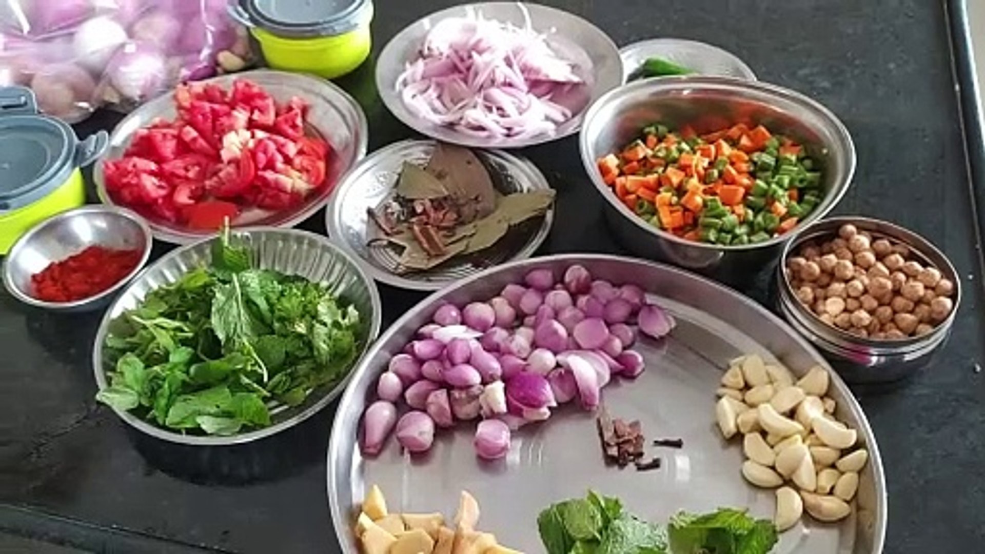 Veg Biriyani village style _ How to Cook Biriyani