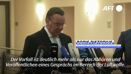 Pistorius: "Putin führt einen Informationskrieg"