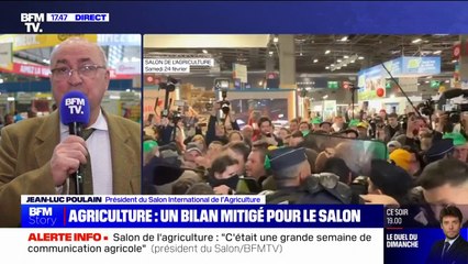 "Si c'est pour faire une campagne électorale, ce n'est pas utile": le président du Salon de l'agriculture, réagit à la visite de politiques
