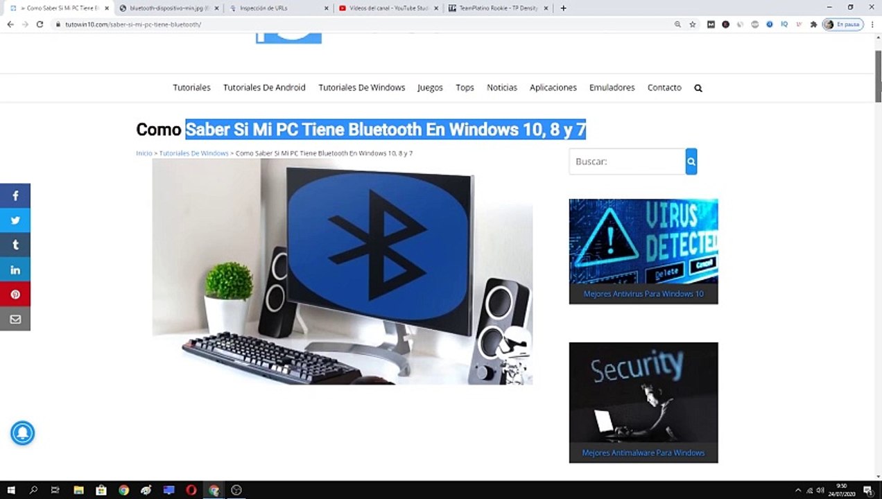  Como saber si tu PC tiene BLUETOOTH | FÁCIL y RÁPIDO