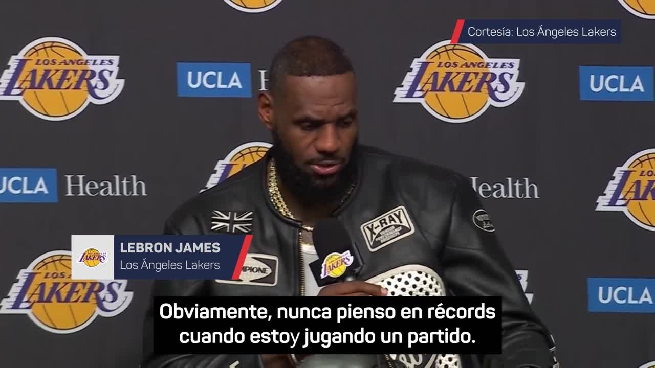 LeBron, tras alcanzar los 40.000 puntos: "Sabor agridulce"