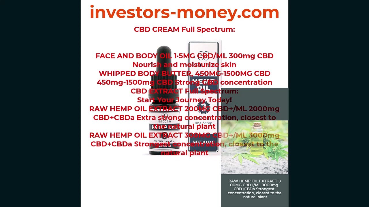 CBD Products Online | Buy CBD | Endoca