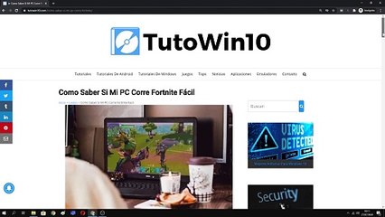  Como SABER si FORTNITE CORRE en mi PC 2024 | FÁCIL y RÁPIDO