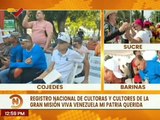 Cojedes | Realizan registro nacional de cultores y cultoras en la Gran Misión Viva Venezuela