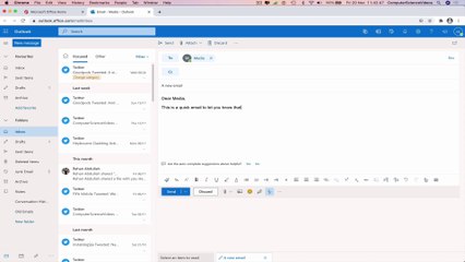 How to ACCESS & View all Sent Emails on Microsoft Outlook for Office 365 - Web Based | New