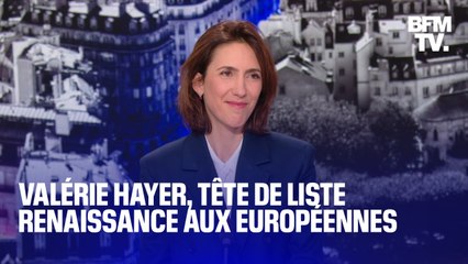 Download Video: RN, Europe... Valérie Hayer, tête de liste Renaissance aux Européennes, invitée de BFMTV