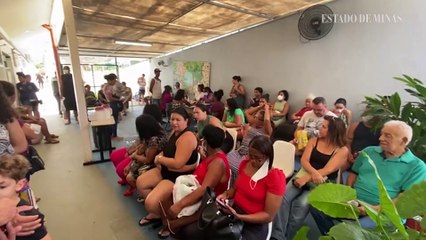Dengue em BH: pacientes reclamam de demora em hospital de campanha
