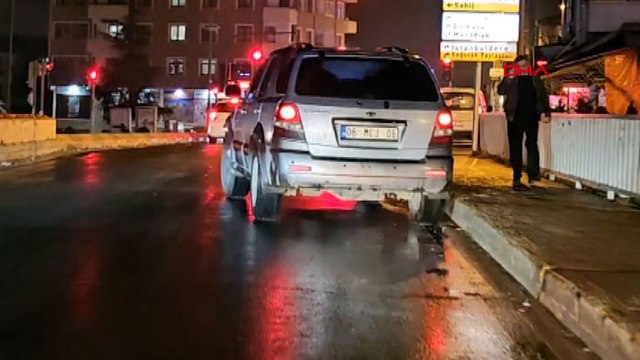 Alkollü sürücünün, trafiği tehlikeye soktuğu anlar kamerada