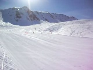 jeudi 3 avril premiere descente de la grande piste