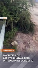 Crecida del arroyo Chalala