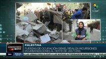 Tropas israelíes incursionan en zonas residenciales sin previo aviso