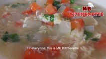 Lets turns out the secret of Cantonese Carrots Radish and egg soup! Easy delicious healthy recipe