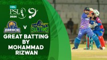 Great Batting By Mohammad Rizwan | Karachi Kings vs Multan Sultans | Match 19 | HBL PSL 9 | M1Z1U  #HBLPSL9 | #KhulKeKhel | #KKvMS