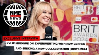 Kylie Minogue on experimenting with new genres and seeking a new collaboration | BRITs 2024