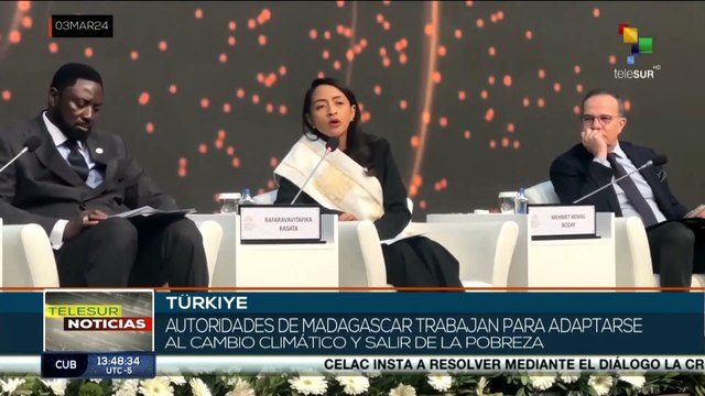 Cancilleres de Gambia y Madagascar discutieron retos del cambio climático