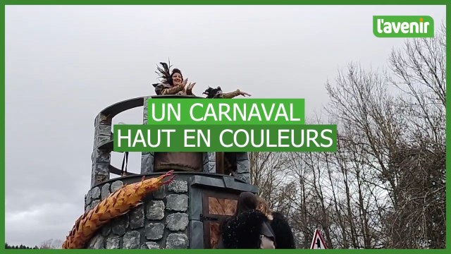 Un carnaval haut en couleurs à Nassogne