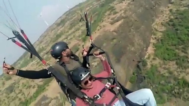 Kamshet paragliding adventure near lonavala mumbai and pune