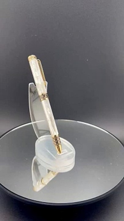 Champion Wave - Northern Australia White Pearl - Titanium Gold plated - #ZW0021