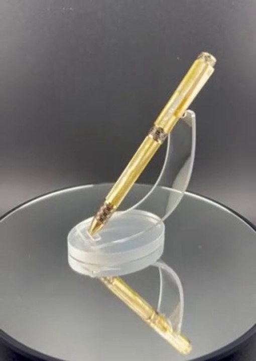 Champion Wave - Northern Australia Yellow Pearl - Titanium Gold plated - #ZY0021
