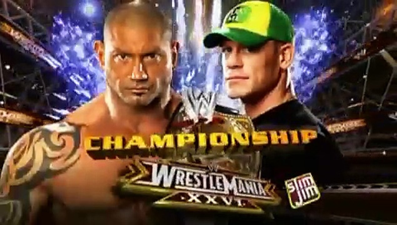 WWE Wrestlemania XXVI Bande-annonce (EN)