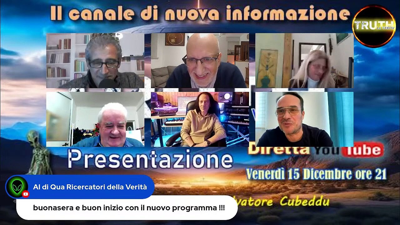 Presentazione canale TRUTH-LA VERITA'