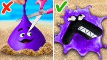 Grimace VS Alphabet Lore?   *Barbie Hacks And Gadgets For Summer Camping*