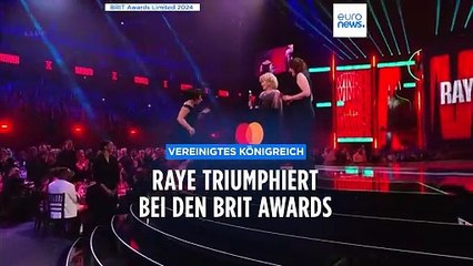 BRIT Awards 2024: RAYE schreibt Geschichte mit Rekordzahl an Siegen
