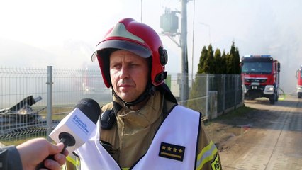 Pożar w Kaninie
