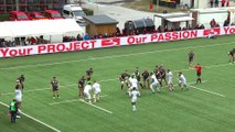 TOP 14 - Essai de Lenni NOUCHI (MHR) - Oyonnax Rugby - Montpellier Hérault Rugby