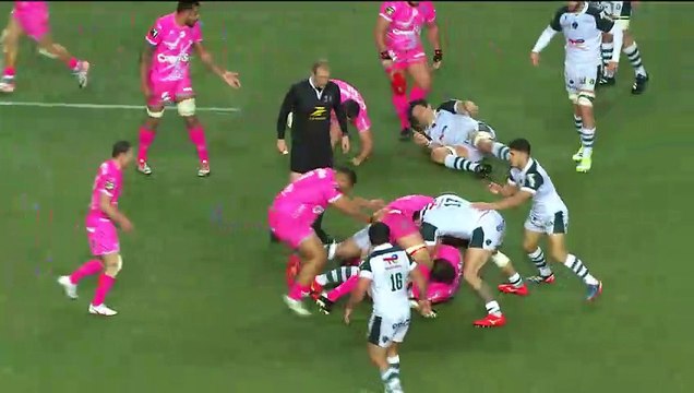 TOP 14 - Essai de Sekou MACALOU 2 (SFP) - Stade Français Paris - Section Paloise