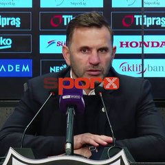 Okan Buruk: "Hakemin bir hatası yoktu!"