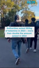 Record surge in ketamine imports into Australia