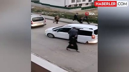 Magandalar düğünde havaya ateş açtı