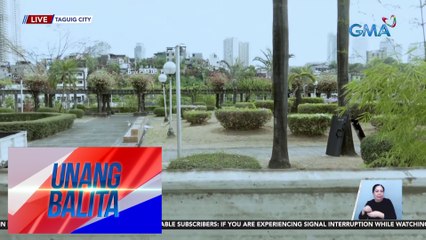 Mga residente ng Barangay West Rembo, tutol sa pansamantalang pagpapasara ng Makati Park and Garden | UB