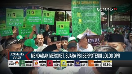 Mendadak Meroket, Suara PSI Berpotensi Lolos DPR