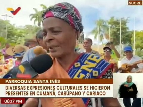Sucre | Diferentes expresiones culturales iniciaron el registro en la Gran Misión Viva Venezuela