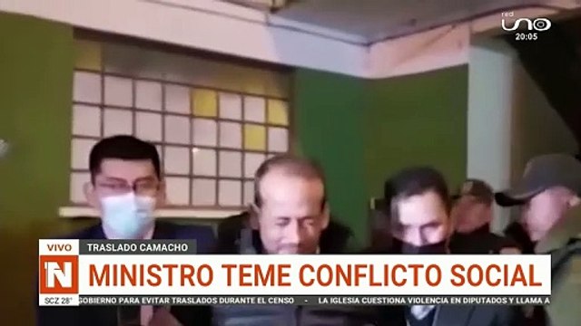 Continúan las repercusiones en torno al traslado del Luis Fernando Camacho a Santa Cruz