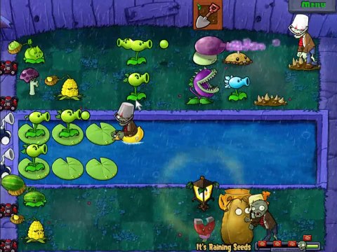 Plants VS Zombies - IT RAINING SEEDS!