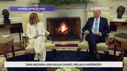 Pernyataan Joe Biden Soal AS Kirimkan Bantuan ke Gaza untuk Pertama Kalinya