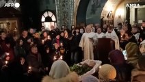 Navalny, alcuni momenti del funerale nella chiesa a Mosca