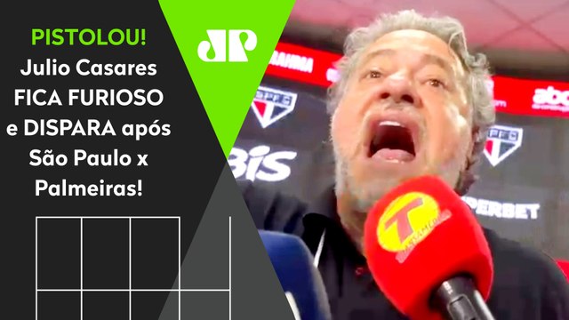FICOU FURIOSO! HOJE FOI UMA VERGONHA! CHEGA de o Abel... Casares PISTOLA pós São Paulo x Palmeiras