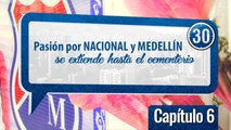 Pasion por Nacional y Medellin se extiende hasta el cementerio