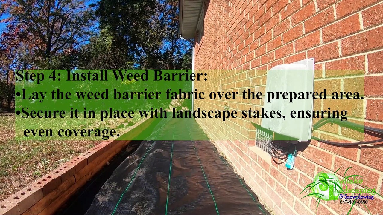 Step-by-Step Guide How to Install Mulch for a Beautiful Landscape by Snowflake Landscaping and Snowplowing Woodbridge