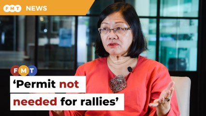 Remind cops no need permit for rallies, says Maria Chin