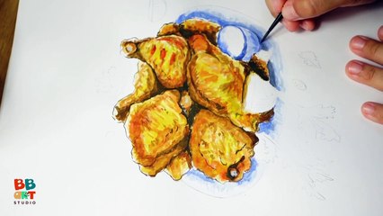 Art Diary EP 3 _ ประวัติไก่ทอดของมนุษยชาติ รับรองหิวแน่!! (The history of fried chicken)