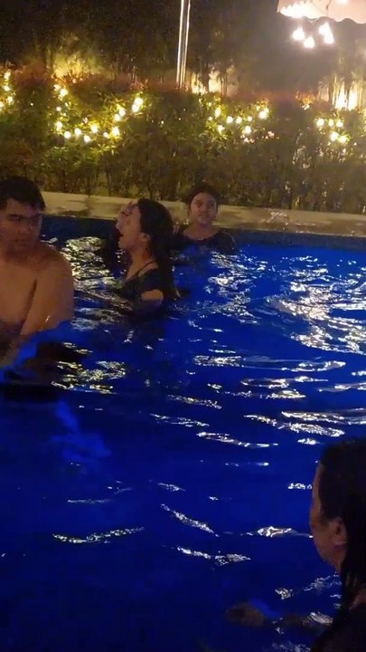 swimming