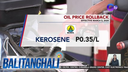 Presyo ng ilang produktong petrolyo, may taas-baba simula bukas | BT